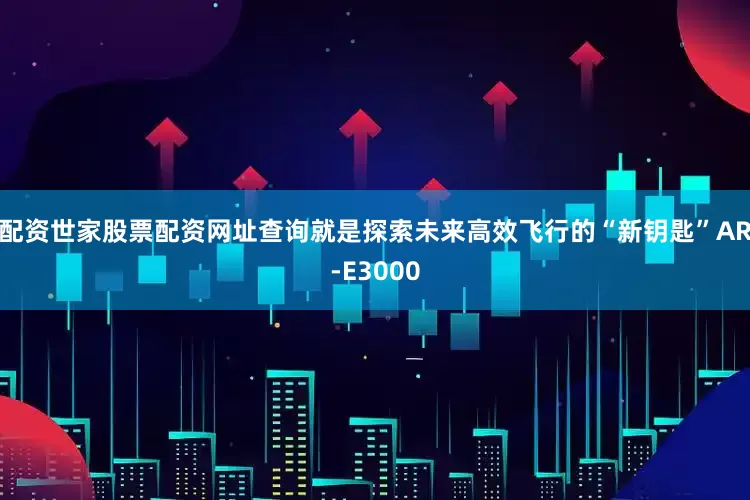 配资世家股票配资网址查询就是探索未来高效飞行的“新钥匙”AR-E3000